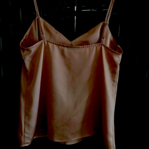 MARCIANO Silky & Lace Camisole Top in Black & Champagne colours - Picture 5 of 6